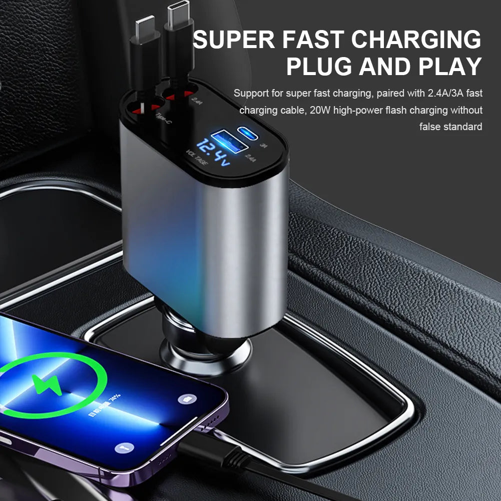 Power Plug™ Retractable Charger